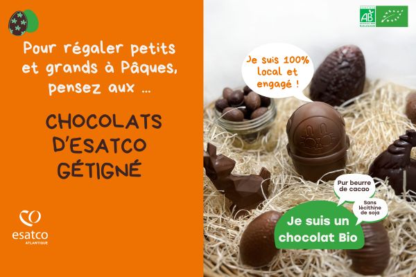 Célébrez Pâques avec les créations de esatco Gétigné Biocat