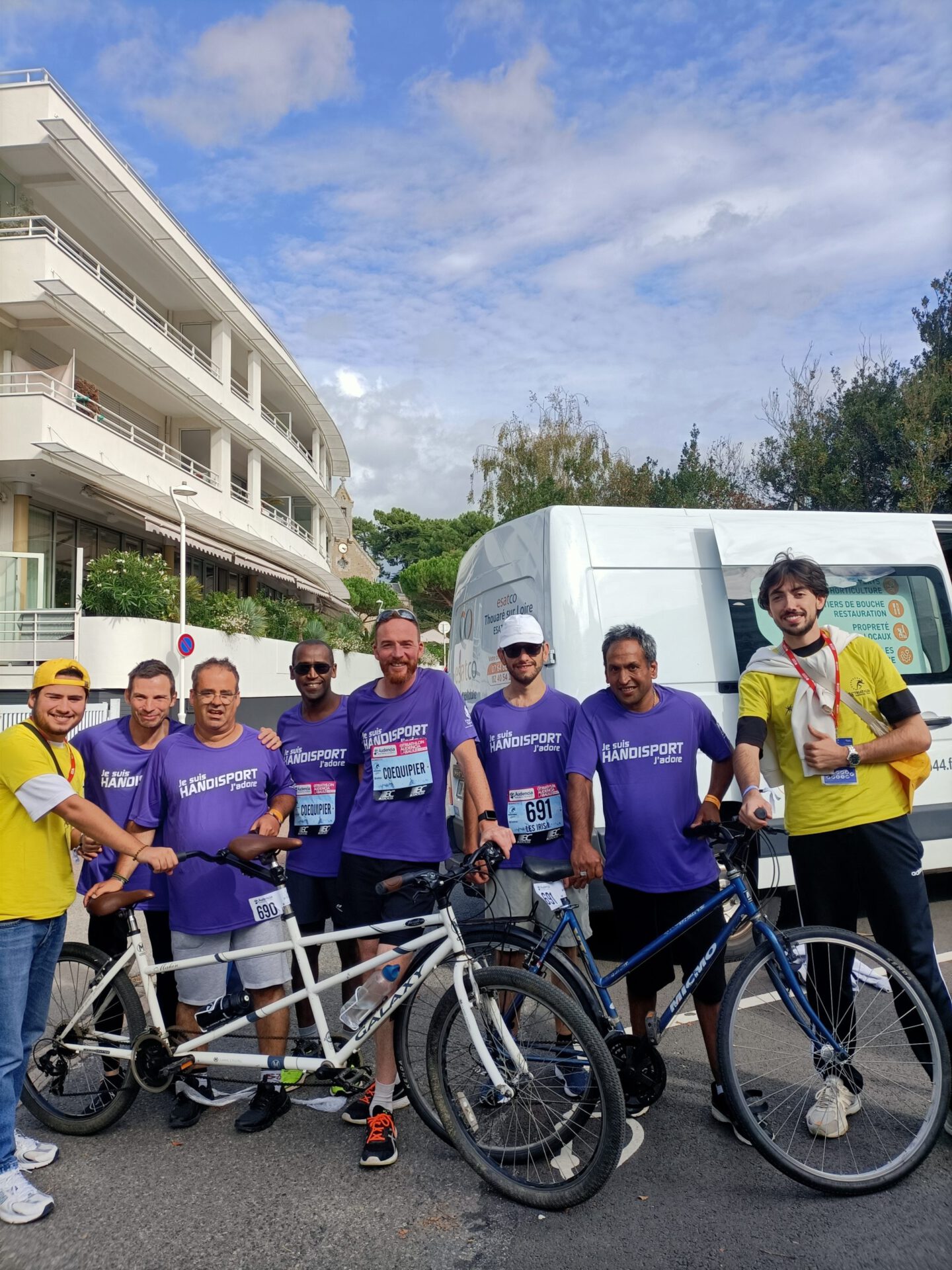 Focus Sport Inclusif : Participation au Triathlon !