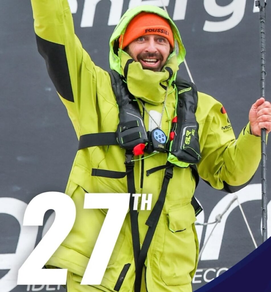 Arrivée Sébastien Marsset 27e