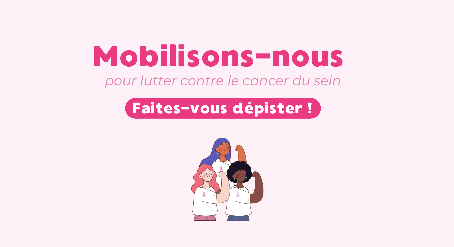 Ensemble pour Octobre Rose : Un Combat pour TOUTES les Femmes  ️