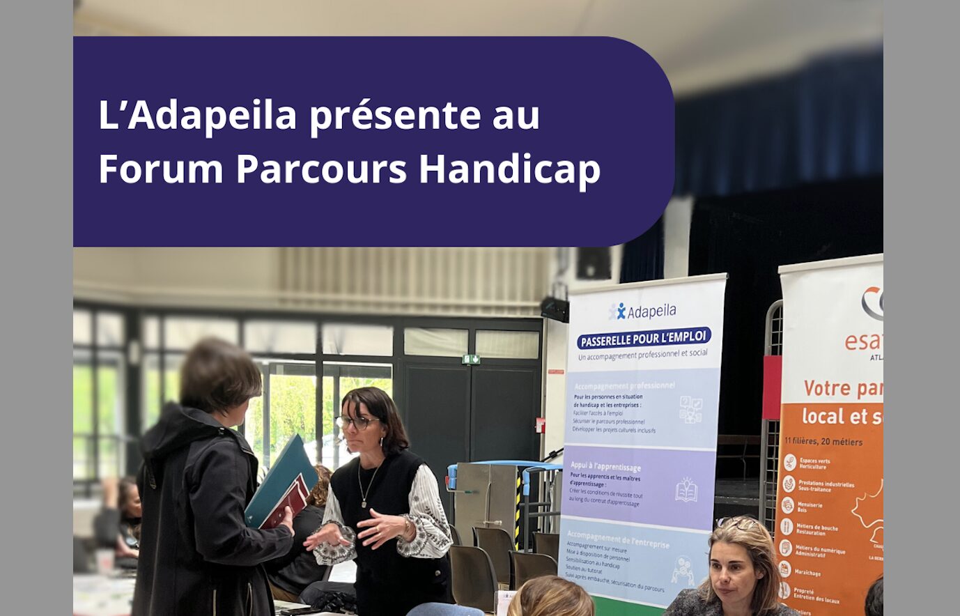 L’Adapeila au Forum Parcours Handicap de Thouaré-sur-Loire 
