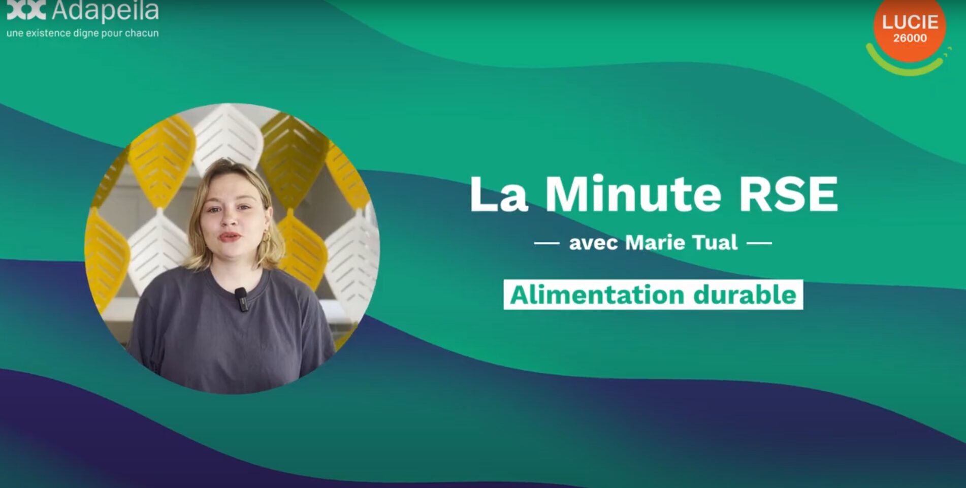 La Minute RSE : l’alimentation durable au cœur de nos engagements 