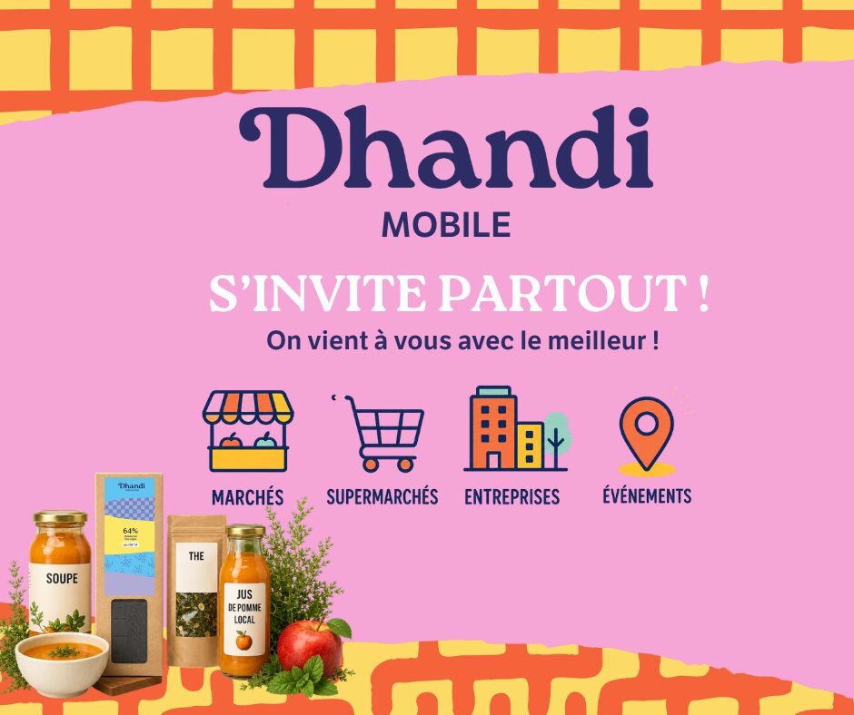 Dhandi Mobile : retrouvez notre stand itinérant solidaire en Loire-Atlantique