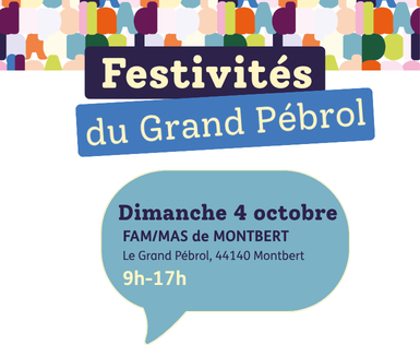 Festivités du Grand Pébrol : rendez-vous le 4 octobre à Montbert !
