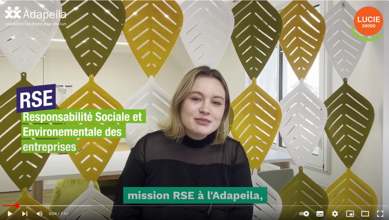 S’engager pour une société inclusive, solidaire et durable : la RSE à l’Adapeila