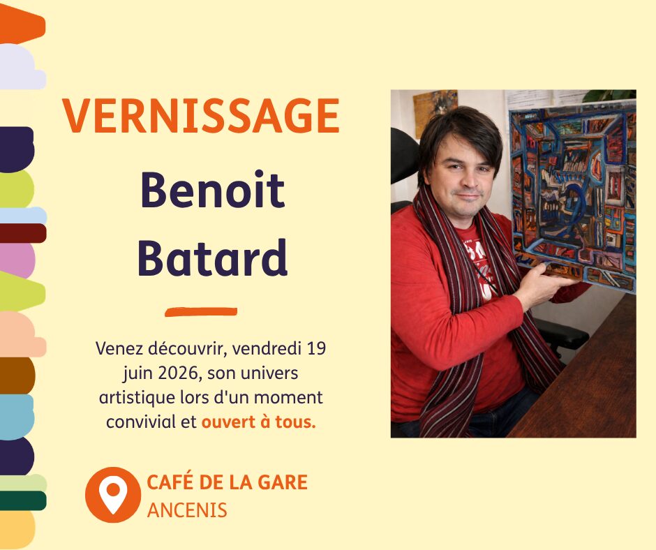 Vernissage de Benoit Batard : rendez-vous le 19 juin au Café de la Gare 