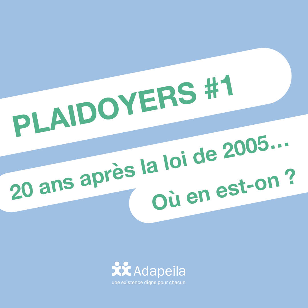 20 ans après la loi Handicap : où en est-on ?