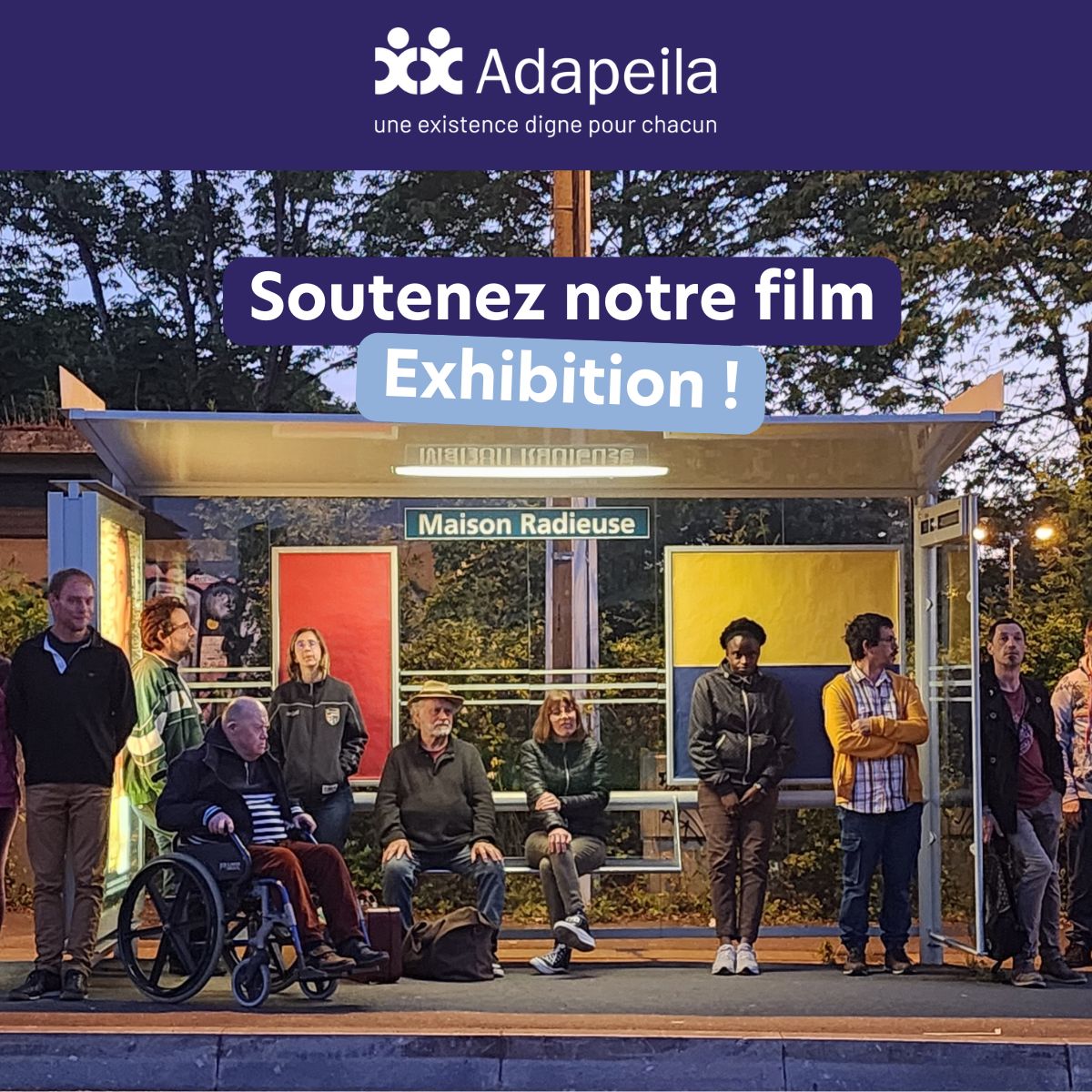 Exhibition : un film coécrit, co-joué, co-vécu