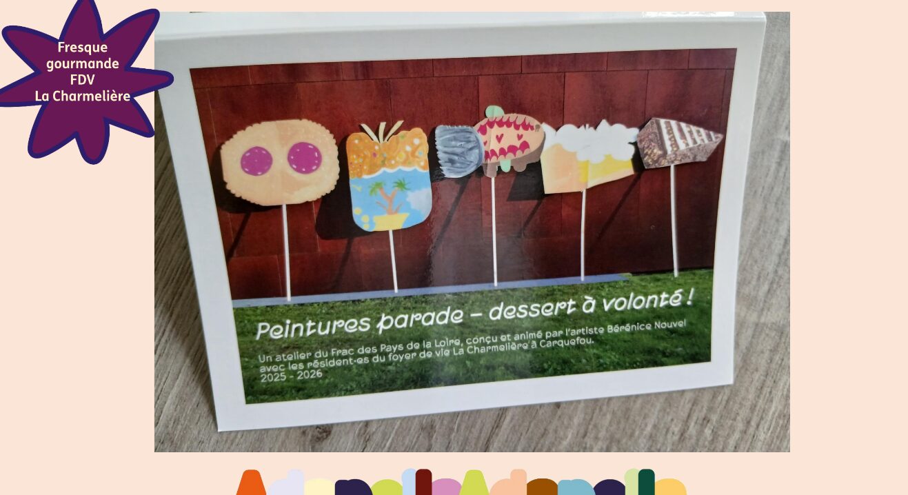 Une fresque gourmande et collective à la Charmelière