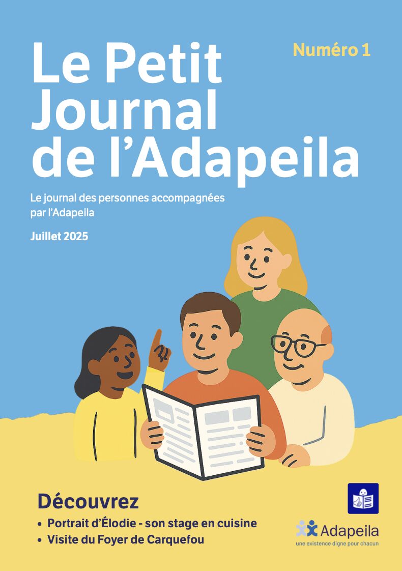 Le premier numéro du Petit Journal de l’Adapeila est disponible !