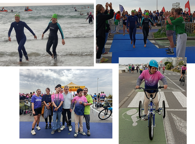 Diapason en mouvement au Triathlon de la Baule