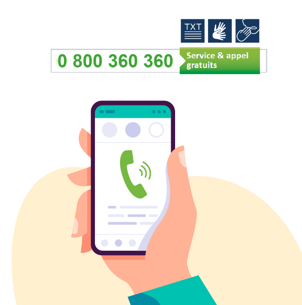 Numéro vert d’appui et de soutien aux personnes en situation de handicap et aux aidants