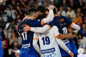 photos du match volley