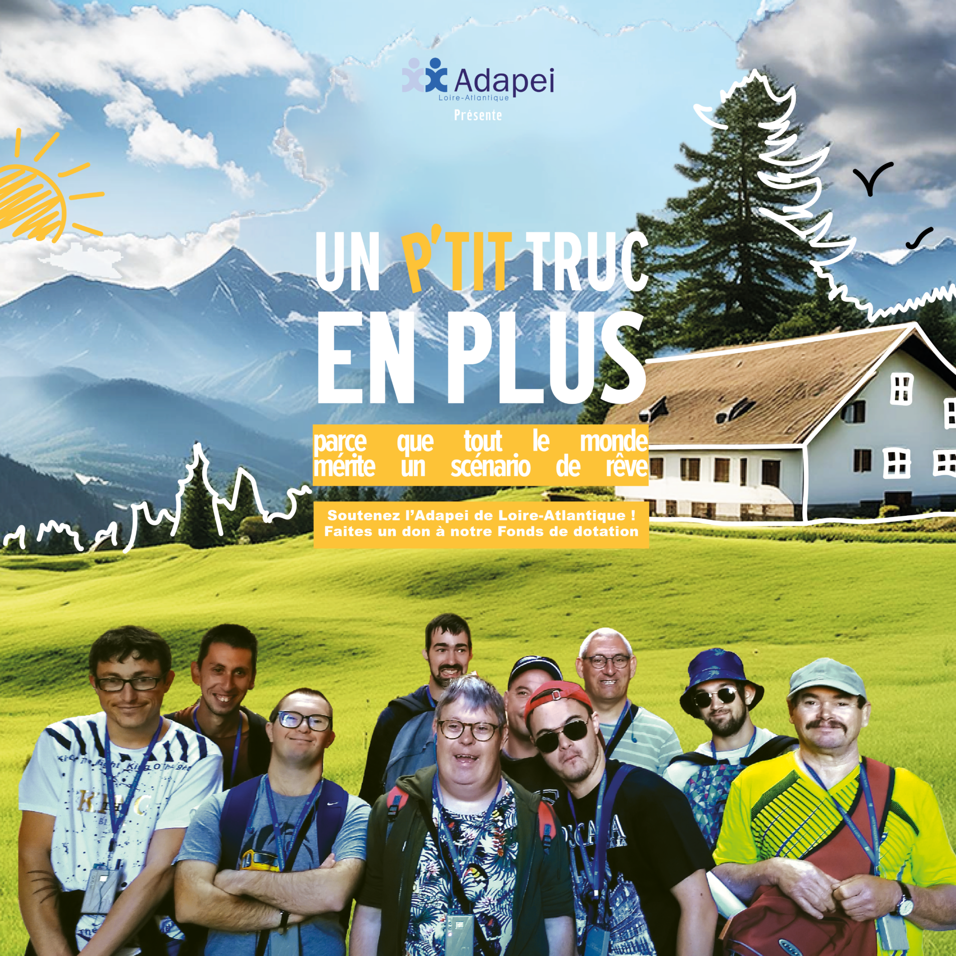 Soutenez-nous! Faites la différence pour ceux qui ont « un p’tit truc en plus »